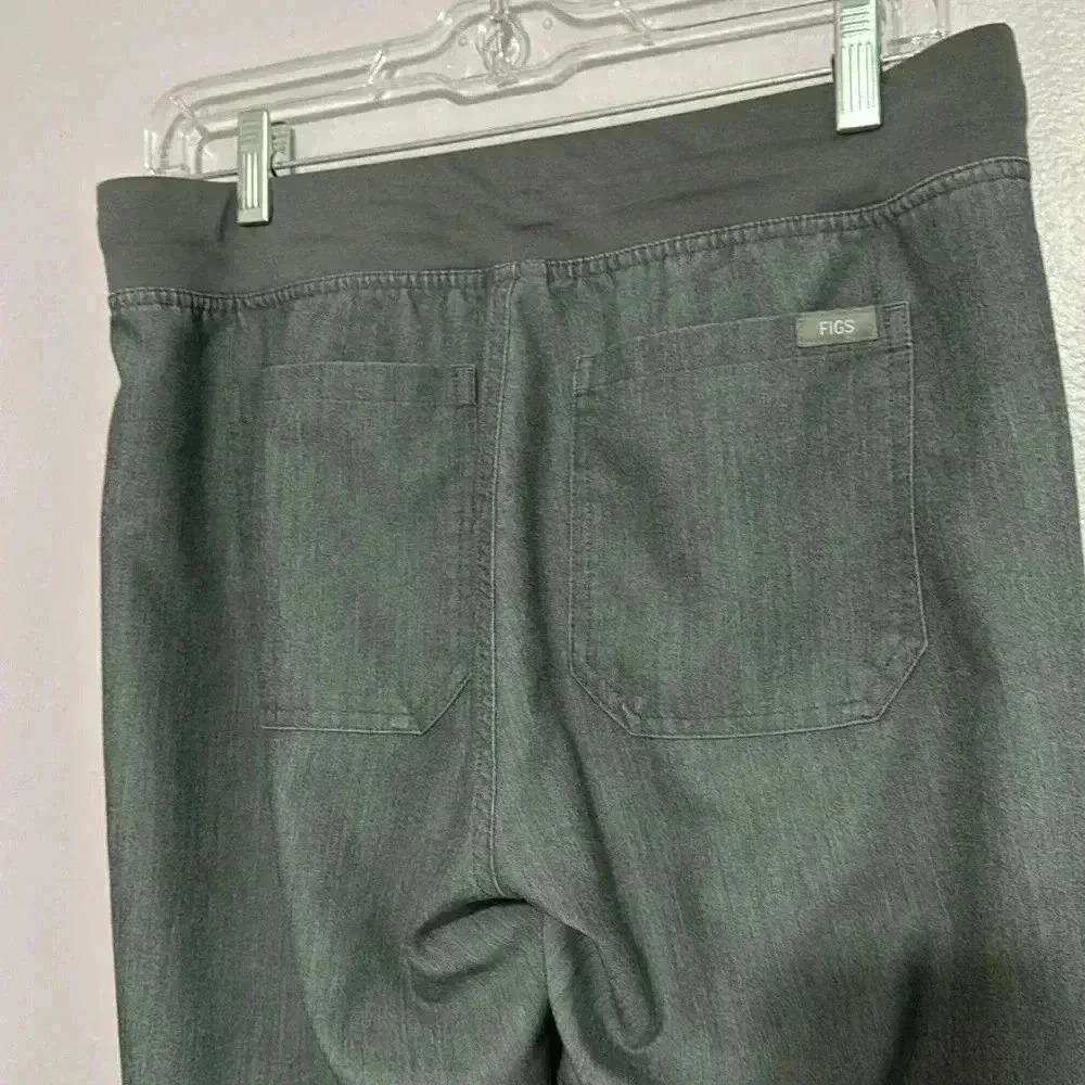 Figs Technical Collection Gray Drawstring Scrubs … - image 3